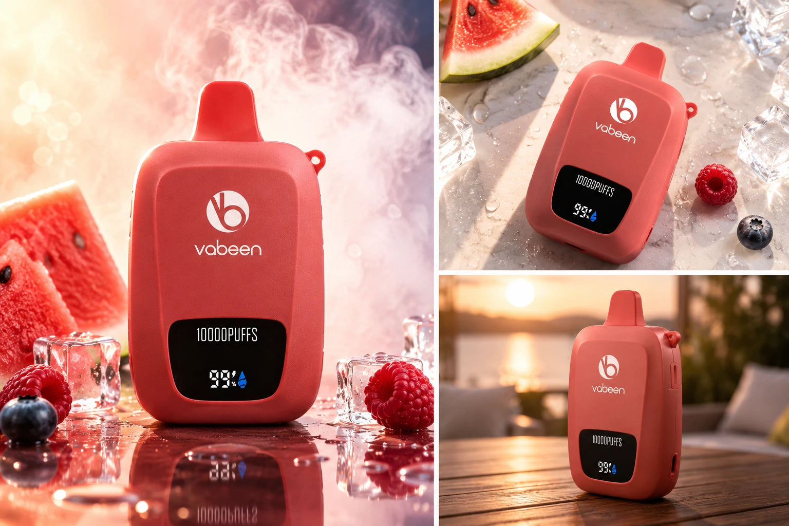 Vabeen Flex Air Maxx 10000 дръпки – еднократен вейп с дисплей, България